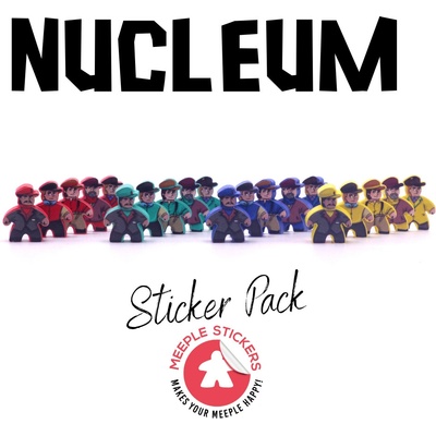 Meeple Stickers samolepky pro nucleum