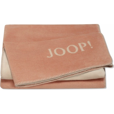 Biederlack JOOP! Uni Doubleface Kupfer-Sand pléd 150x200