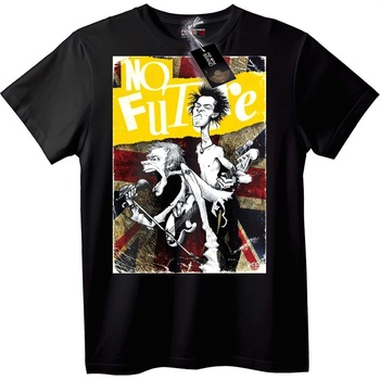 NOONEBRAND Тениска Няма бъдеще Пънк рок - XL, White