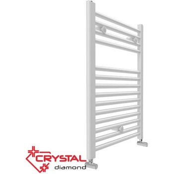 Crystal Водна лира за баня Crystal DIAMOND STRAIGHT WHITE 301 W, бяла, 690×450 mm (Crystal DIAMOND STRAIGHT WHITE 301)