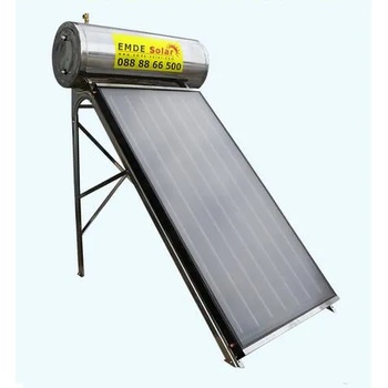 EMDE-solar Плосък слънчев колектор EMDE-Solar MDSS470/1-P -120L. - затворена система с водосъдържател, под налягане