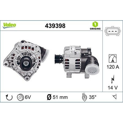 Generátor VALEO 439398