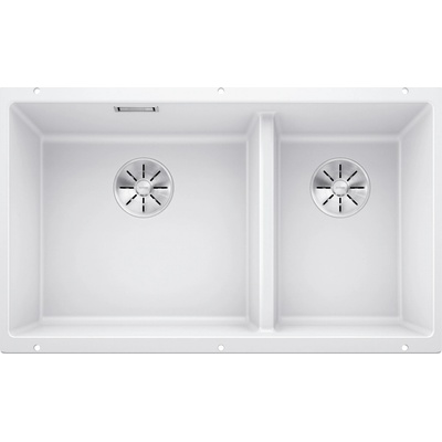 BLANCO SUBLINE 430/270-U SILGRANIT biela