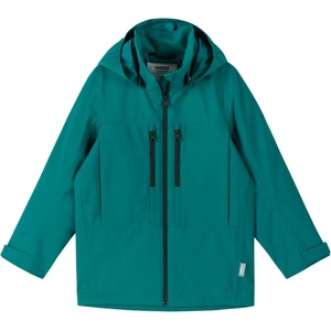 Reima Детско водоустойчиво яке Reima Kid's Saarela Reimatec Jacket Waterproof jacket - Dark Teal - размер 134 (EU) (703-7622-0216)