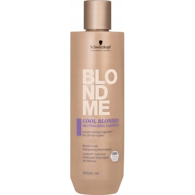 Schwarzkopf BlondMe Cool Blondes Neutralizing Shampoo 300 ml