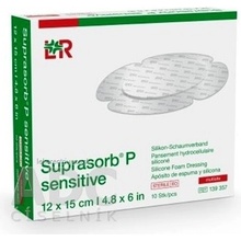 Suprasorb P Sensitive silikónový penový obväz Multisite 12 x 15 cm 10 ks