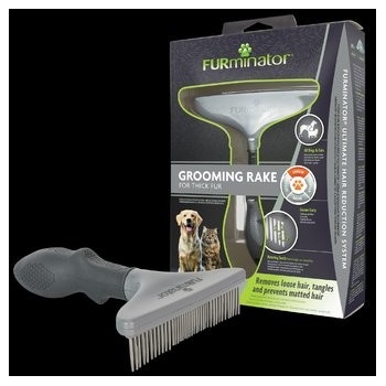 Furminator Grooming Rake hrebeň na dlhú srsť 12 cm