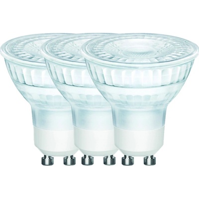 Nordlux LED žárovka GU10 4,9W 2700K 3ks číra LED žárovky sklo
