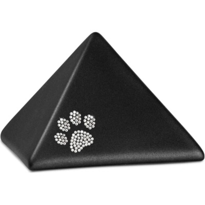 Zvieracia urna Pyramide Paw - Čierna 1,5l