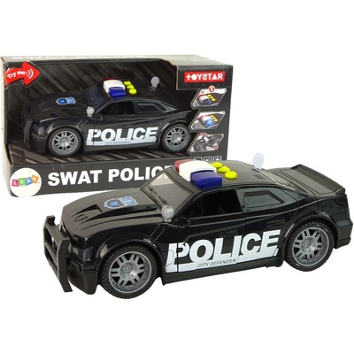 Mamido Autíčko policie se světly 1:14 černé