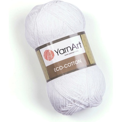Yarn Art příze Eco Cotton_760 bílá