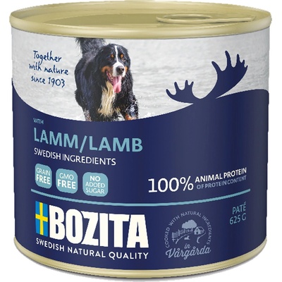 Bozita Paté s jehněčím 12 x 625 g