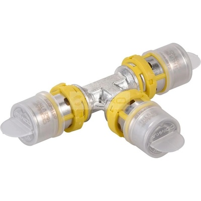 Comap Multiskin-Gas T-kus lisovací jednoznačný, mosaz, plyn 20 mm 7130G20 – Hledejceny.cz