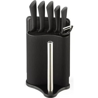 Maestro Комплект за рязане на кухненски принадлежности maestro mr-1413 Комплект ножове (mr-1413-black) Черен (mr-1413-black)