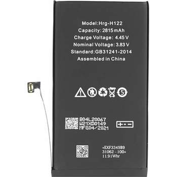 Apple (OEM) Оригинална (OEM) батерия за Apple iPhone 12 / 12 Pro, 2815 mAh (15634)