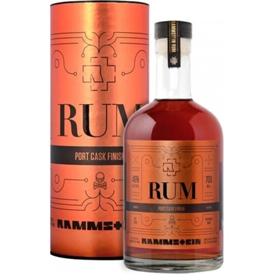 Rum Rammstein Port Cask Finish 46% 0,7 l (tuba)