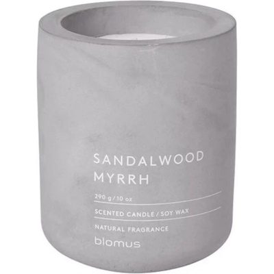 blomus Ароматна свещ FRAGA размер L - цвят Micro Chip - аромат Sandalwood Myrrh (BLOMUS-65657)
