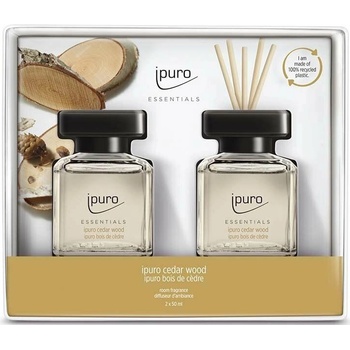 Ipuro Aroma difuzér Essentials Cedar Wood 2 x 50 ml