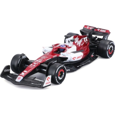 Bburago Formule F1 Alfa Romeo Orlen C42 2022 nr.77 Valtteri Botaswith driver and 1:43