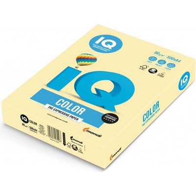 Barevný papír IQ Color A4 YE23 žlutý 160 g/m2 250 listů