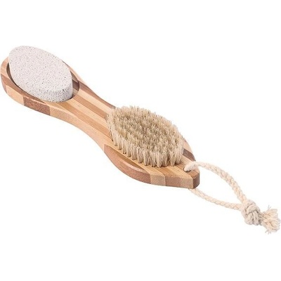 MSV kartáč na chodidla 4 v 1 Natur dřevo 145887