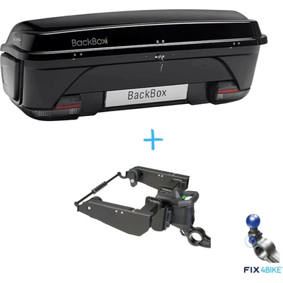MFT 15002 BackBox Black + MFT 1203 BackCarrier Fix4Bike