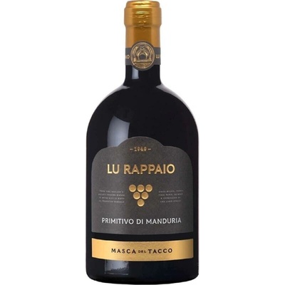Masca del Tacco Primitivo di Manduria Lu Rappaio 14% 0,75 l (holá láhev)