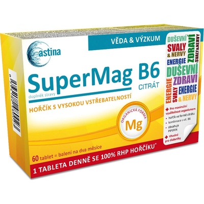 Astina SuperMag B6 60 tabliet