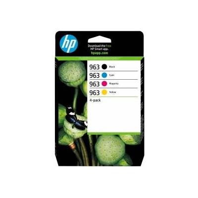 HP Compaq HP 963 4-Pack CMYK(4) Original Combo Ink Cartridge - 6ZC70AE#LS1