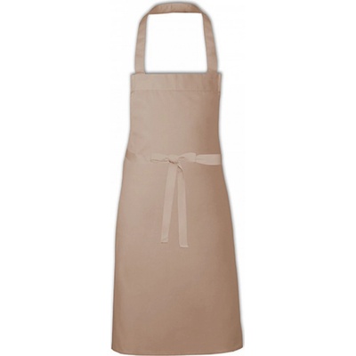 Link Kitchen Wear Středně dlouhá směsová zástěra na grilování Písková X993