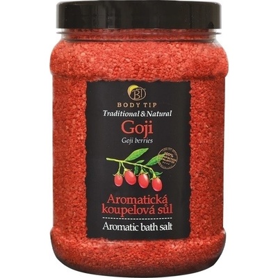Body Tip aromatická soľ do kúpeľa Goji 1500 g