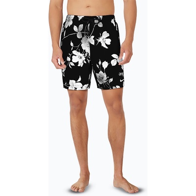 Nike Мъжки бански шорти Nike Fine Floral 7" Volley black
