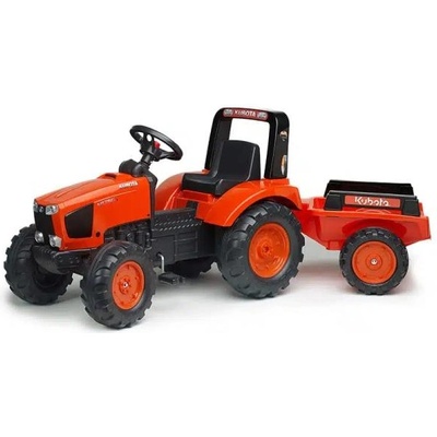 FALK Педален трактор 2060AB Kubota M6 с ремарке