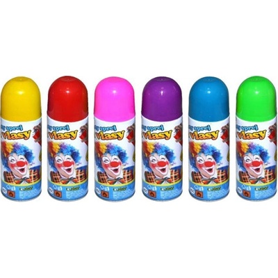 Párty rezance v spreji fluo 250ml (mix farieb)