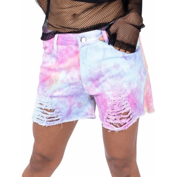 Image 1 of VIXXSIN дамски къси панталони vixxsin - iris - pastel tie dye - poi1130