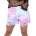 VIXXSIN дамски къси панталони vixxsin - iris - pastel tie dye - poi1130