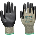 Portwest arc grip 18c a784 / Ръкавици, устойчиви на порязване, ниво a4 - черно/зелено xxl (a784e8rxxl)