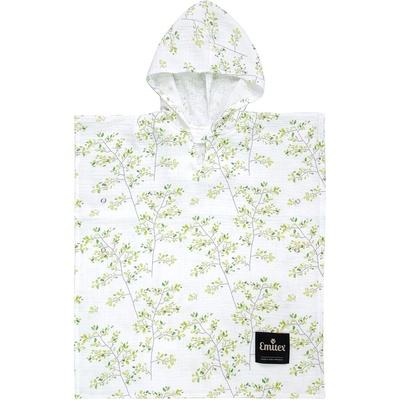 Emitex mušelínové pončo Forest Blossom
