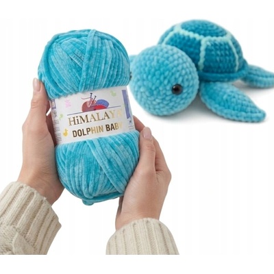 Priadza Himalaya Dolphin Baby 80315 - plyšová priadza na hračky a deky