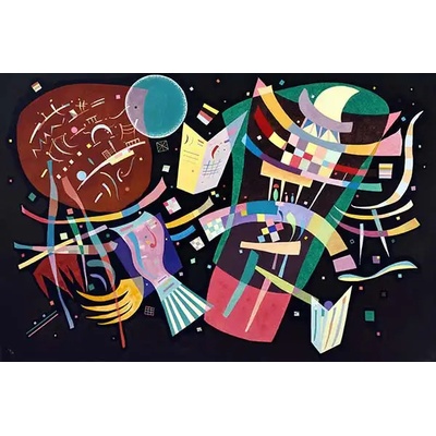 Obrazy - Kandinsky, Wassily: Kompozice X. - reprodukce obrazu
