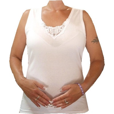 ! ! Xcena Tílka dámské s krajkou bavlněné – Zbozi.Blesk.cz