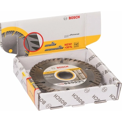 BOSCH Diamantový deliaci kotúč Standard for Universal 115 × 22,23 (balenie 10 ks) 2.608.615.058 2.608.615.058