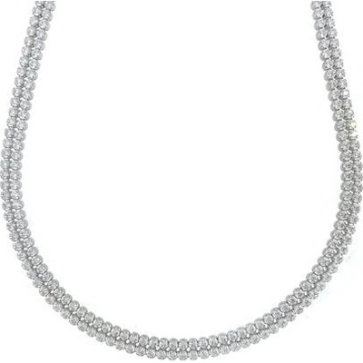 InfinitySilver Strieborný náhrdelník so zirkónmi CTENNIS 2F 45