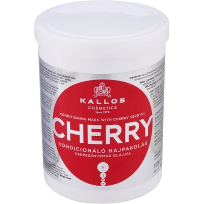 Kallos Cherry хидратираща маска за увредена коса 1000ml