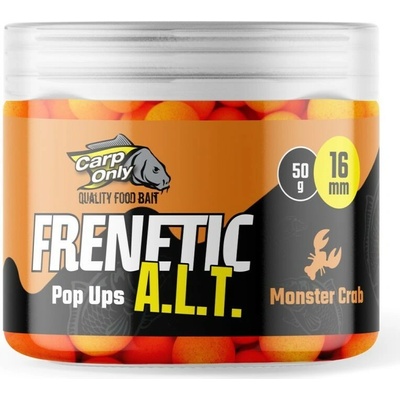 Carp Only Plávajúce Boilies Frenetic A.L.T. Hi-Visual Pop Ups 16 mm 50 g - Monster Crab
