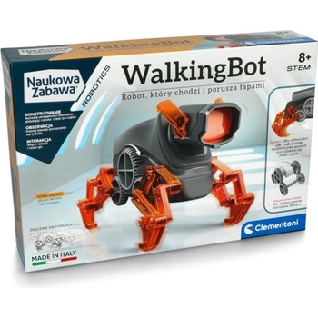 Clementoni 50059 Sada stavební Walking Bot chodící robot