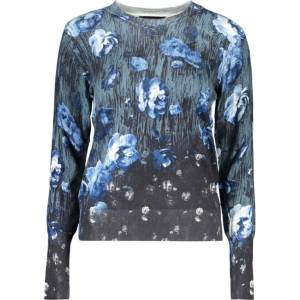 Desigual Дамски пуловер desigual, Размер xl, Цвят Синьо (26swjf11_bl2000)