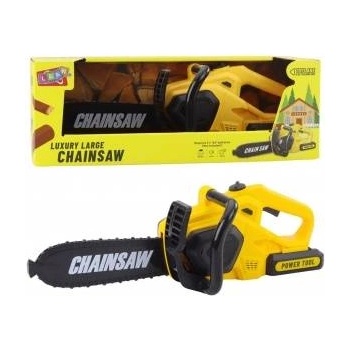 LEAN Toys Chain saw with yellow sound