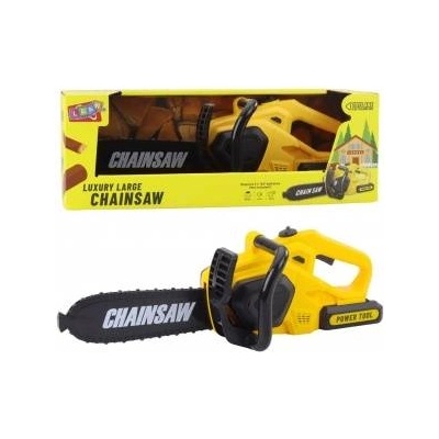 LEAN Toys Chain saw with yellow sound