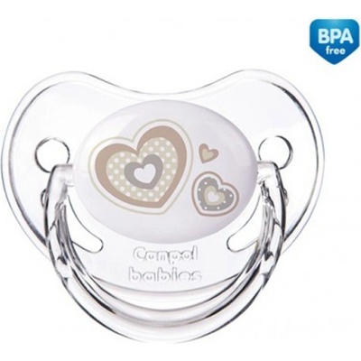 Canpol babies Newborn Baby silikon symetrický béžová – Zboží Mobilmania